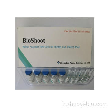 Injection immunitaire de la globuline pour la rage